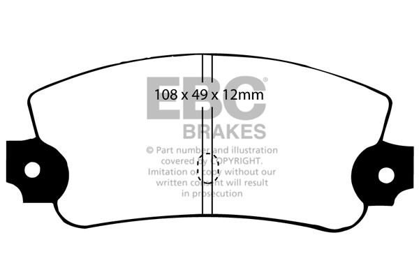 Remblokset EBC Brakes DP2231