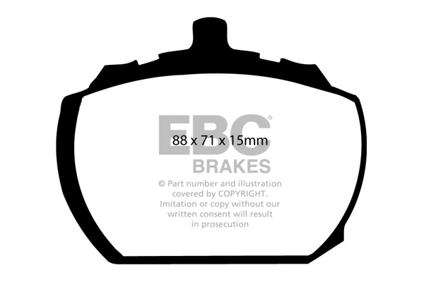 Remblokset EBC Brakes DP240