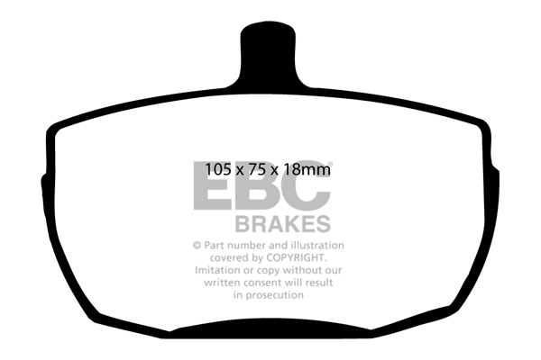 Remblokset EBC Brakes DP241