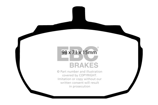 Remblokset EBC Brakes DP243