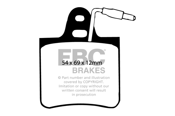 Remblokset EBC Brakes DP245