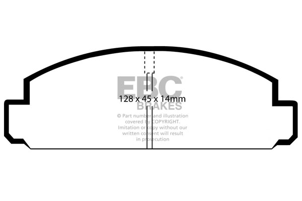 Remblokset EBC Brakes DP264