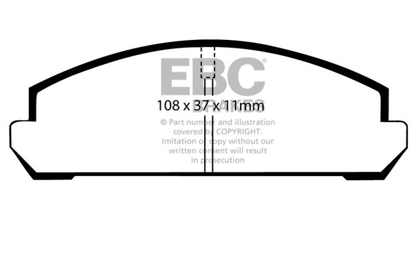 Remblokset EBC Brakes DP265