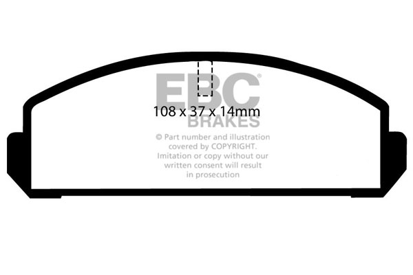 Remblokset EBC Brakes DP271