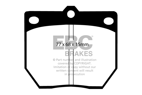 Remblokset EBC Brakes DP2273