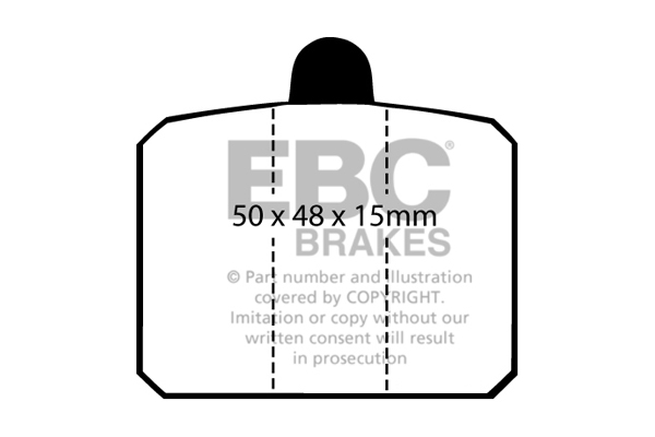 Remblokset EBC Brakes DP275