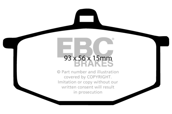 Remblokset EBC Brakes DP284