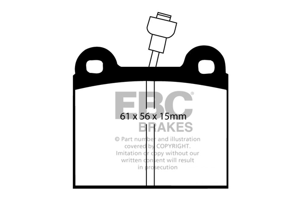 Remblokset EBC Brakes DP295