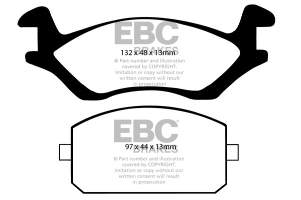 Remblokset EBC Brakes DP322