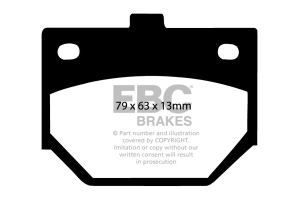 Remblokset EBC Brakes DP329