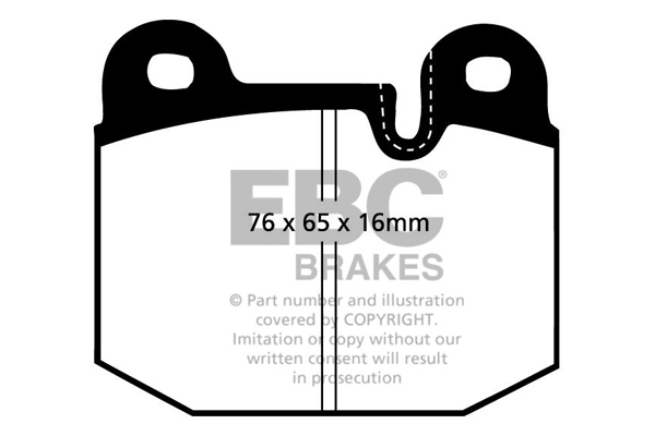 Remblokset EBC Brakes DP341