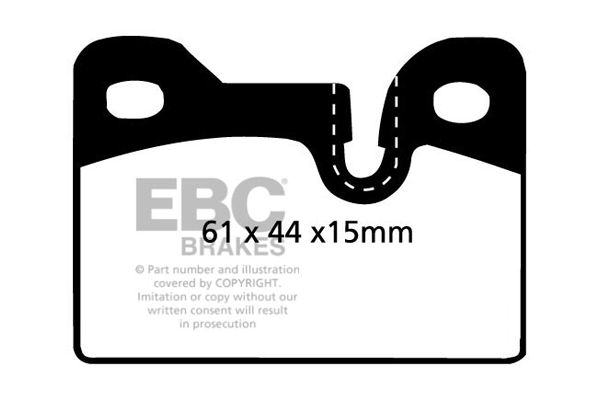 Remblokset EBC Brakes DP342