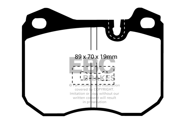 Remblokset EBC Brakes DP345