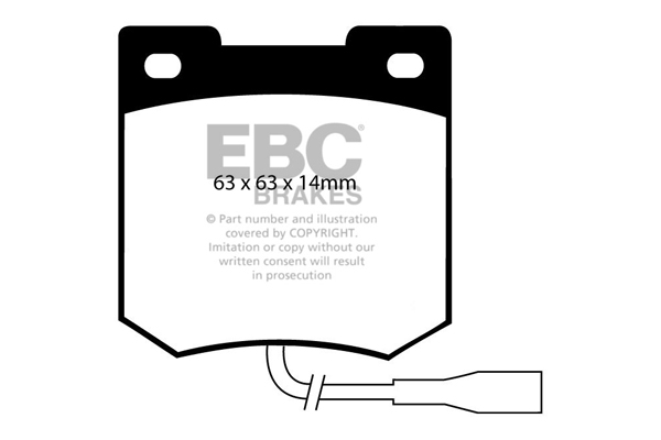 Remblokset EBC Brakes DP353