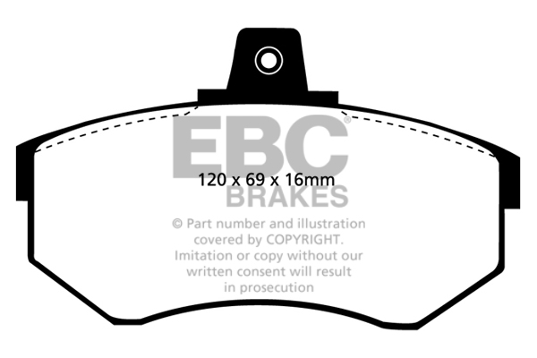 Remblokset EBC Brakes DP369/2