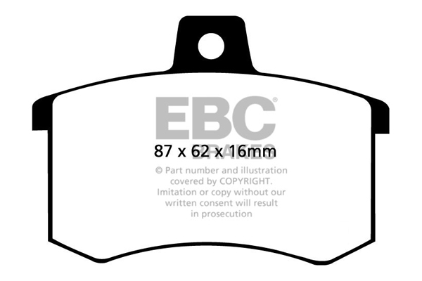 Remblokset EBC Brakes DP2370