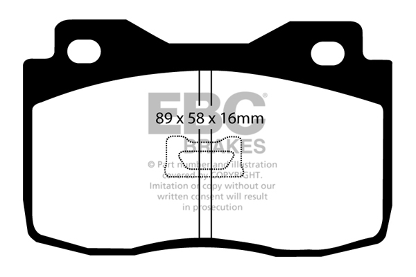 Remblokset EBC Brakes DP378