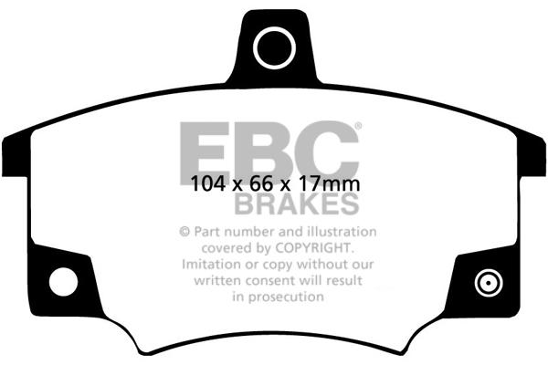 Remblokset EBC Brakes DP2420/2