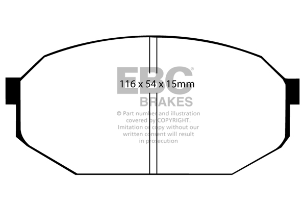 Remblokset EBC Brakes DP433