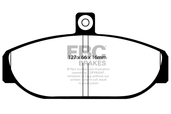 Remblokset EBC Brakes DP2435