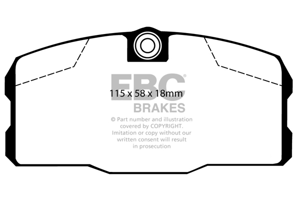 Remblokset EBC Brakes DP443