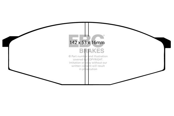 Remblokset EBC Brakes DP6445