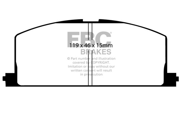 Remblokset EBC Brakes DP2453