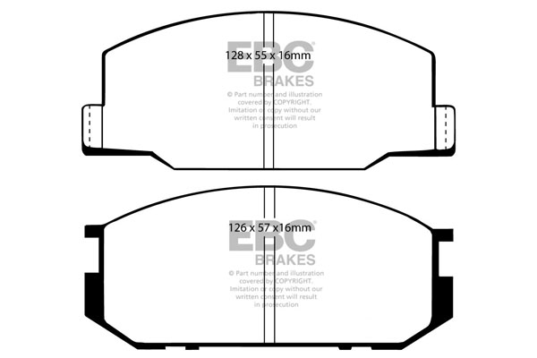 Remblokset EBC Brakes DP456