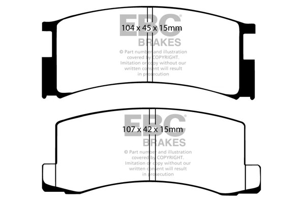 Remblokset EBC Brakes DP457