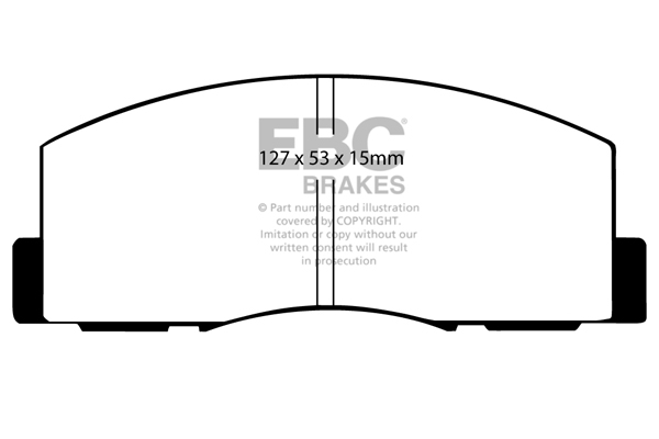 Remblokset EBC Brakes DP461