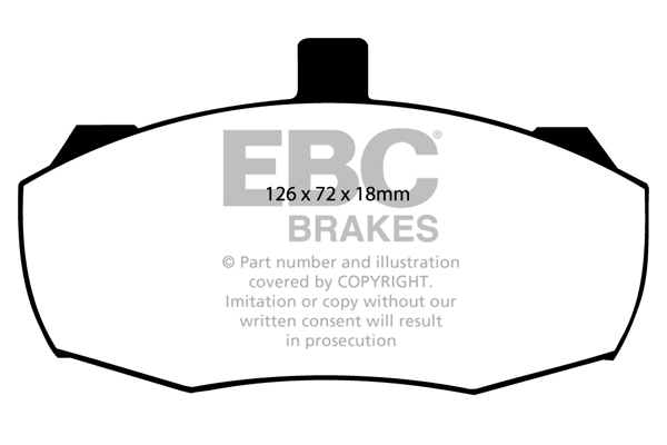 Remblokset EBC Brakes DP462