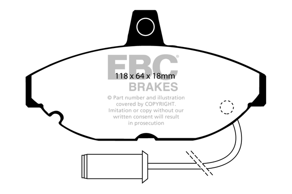 Remblokset EBC Brakes DP4467R