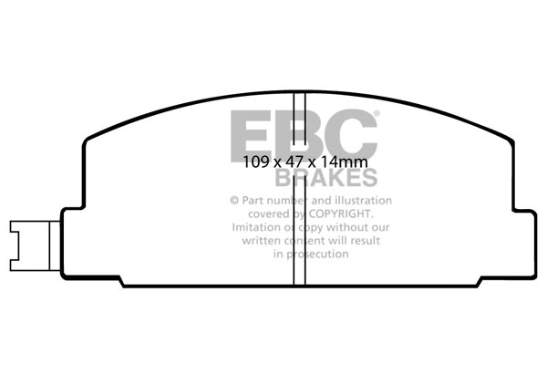 Remblokset EBC Brakes DP469