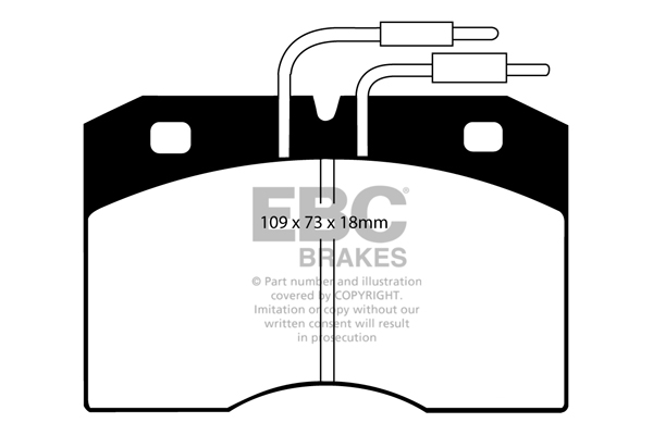 Remblokset EBC Brakes DP510