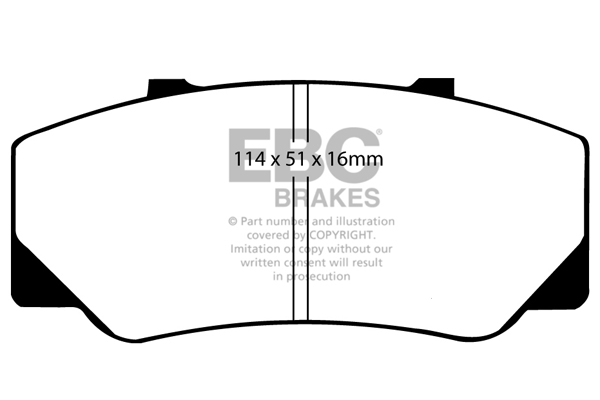 Remblokset EBC Brakes DP511