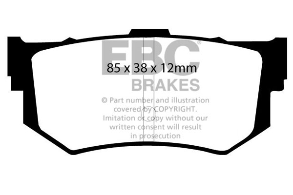 Remblokset EBC Brakes DP514