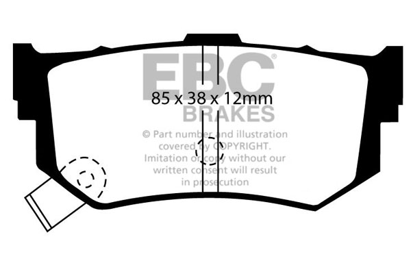 Remblokset EBC Brakes DP514/2