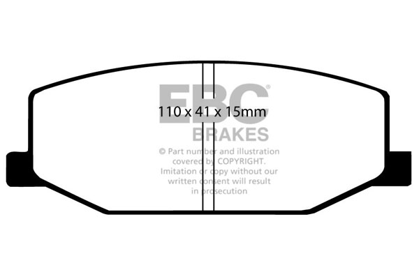 Remblokset EBC Brakes DP2534