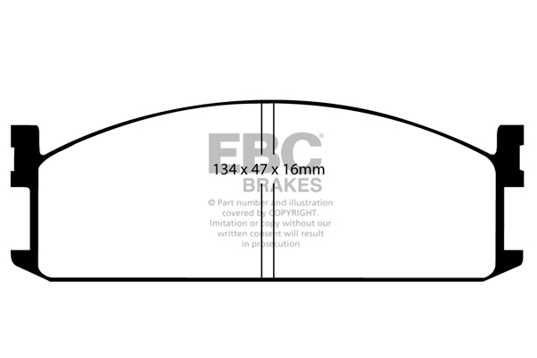 Remblokset EBC Brakes DP535