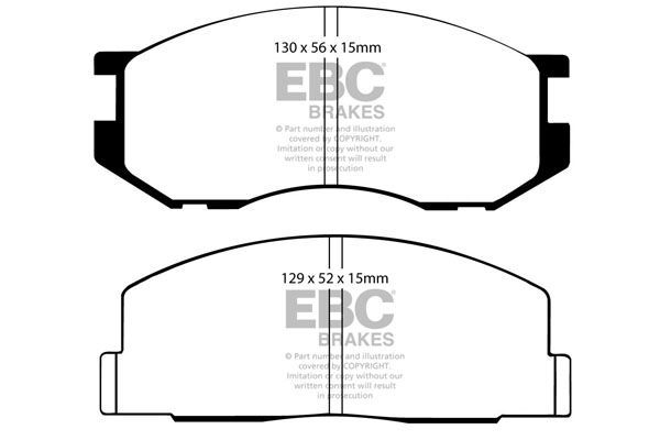 Remblokset EBC Brakes DP536