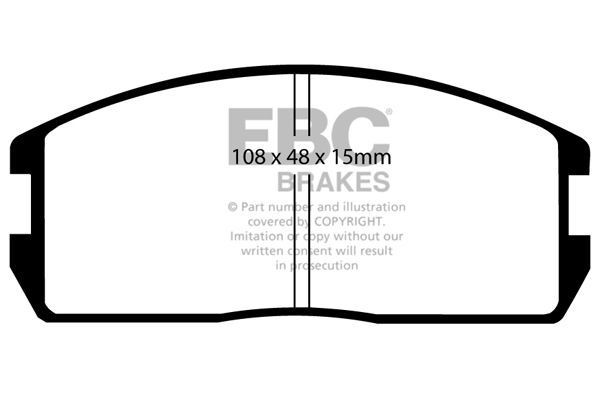 Remblokset EBC Brakes DP537