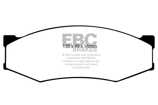 Remblokset EBC Brakes DP538