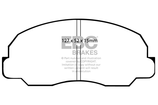 Remblokset EBC Brakes DP541