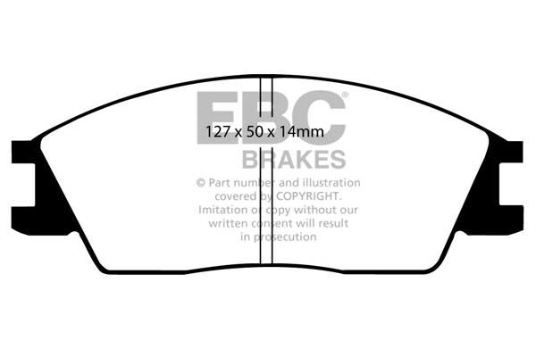 Remblokset EBC Brakes DP556