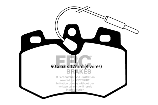 Remblokset EBC Brakes DP575