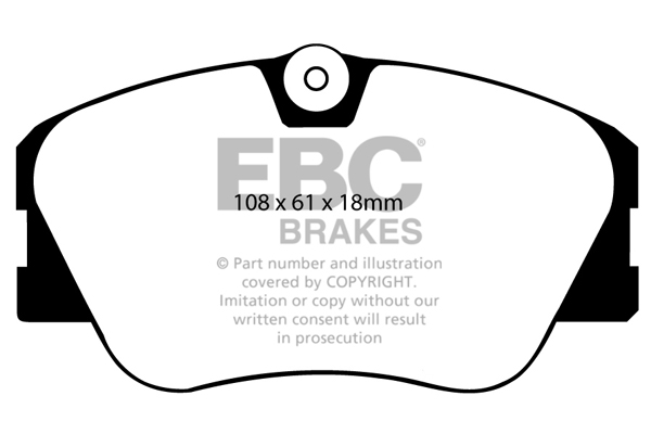 Remblokset EBC Brakes DP577