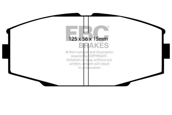 Remblokset EBC Brakes DP610