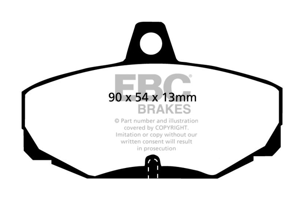 Remblokset EBC Brakes DP3617C