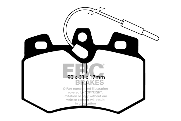 Remblokset EBC Brakes DP4626R