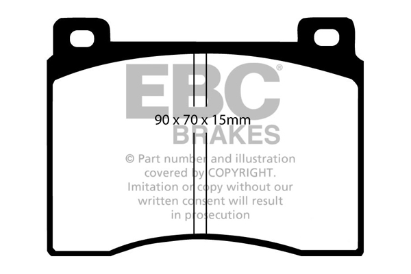 Remblokset EBC Brakes DP634